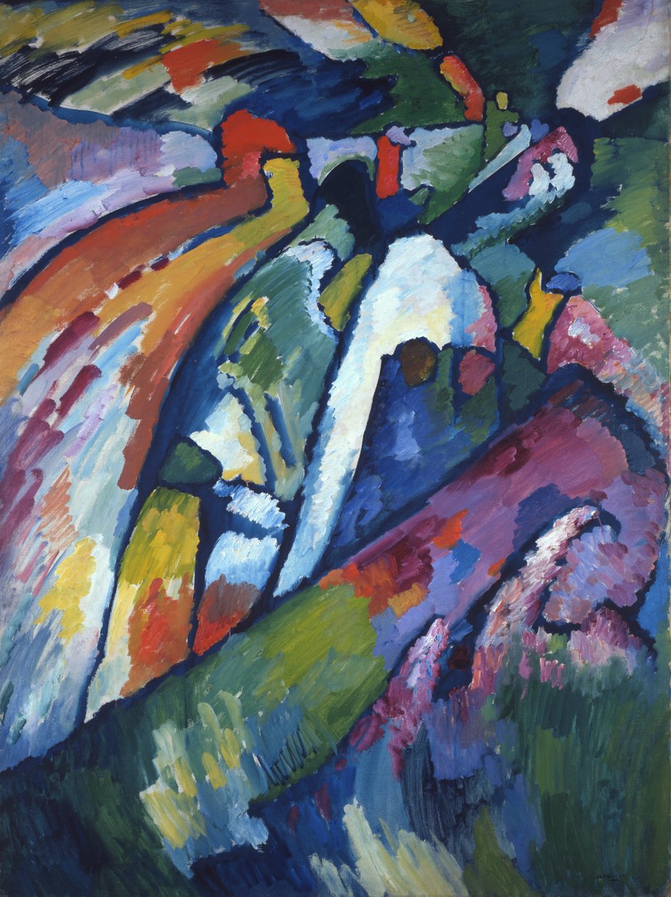 Improvisatie 7 door Wassily Kandinsky