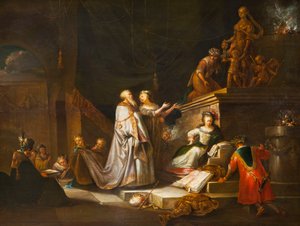 De afgoderij van koning Salomo