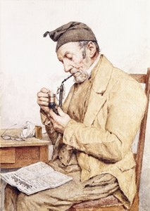 Grootvader met pijp, 1903