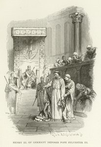 Hendrik III van Duitsland zet paus Sylvester III af