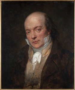 Portret van Pierre-Jean de Béranger 1780-1857, 1828
