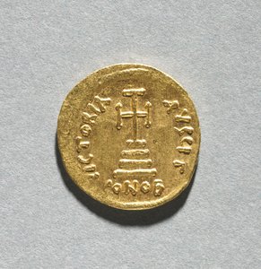 Solidus met Heraclius en zijn zoon Heraclius Constantijn