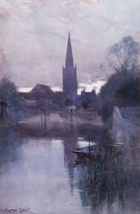 Salisbury bij Schemering