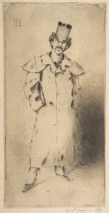 Portret van Whistler, 1881