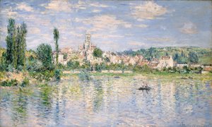 Vétheuil in de zomer