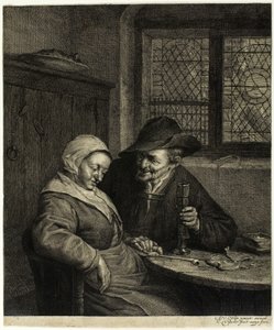 Oude man en vrouw