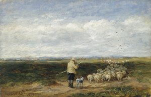 De herder, terugkeer van de kudde