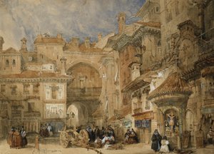 De Poort van de Viva Rambla, Granada, 1834