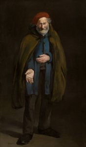 Bedelaar met een Duffle Coat (Filosoof)