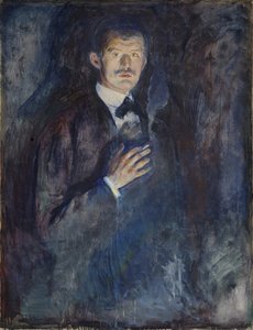 Zelfportret met sigaret