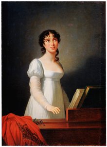Portret van de Italiaanse zangeres Angelika Catalani, laat 18e of begin 19e eeuw