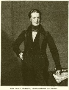 Kapitein Thomas Drummond, ondersecretaris voor Ierland