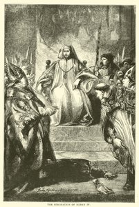 De kroning van Hendrik IV