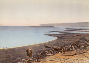 De Dode Zee, vanaf de noordelijke oever, Genesis XIII IO II_XIX, 24 25