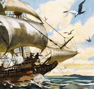 Onbekende zeilboot