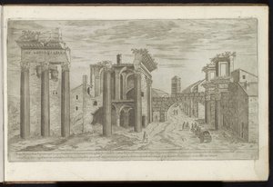 Ruïnes op het Forum van Nerva