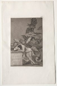 Caprichos: De slaap van de rede brengt monsters voort