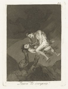 Wie had dat gedacht! door Francisco de Goya