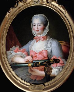 Portret van Jeanne Antoinette Poisson, Markiezin van Pompadour (bekend als Madame de Pompadour)