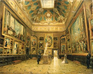 Le Salon Carré du Louvre