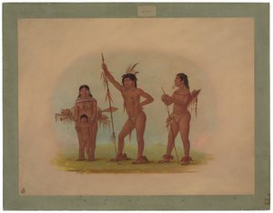 Vier Mura Indianen