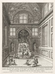 Stanza dei Venti in de tuinen van de Villa Aldobrandini te Frascati