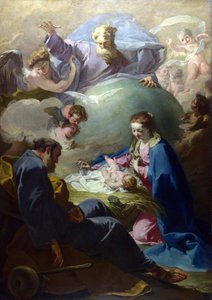De Geboorte met God de Vader en de Heilige Geest, ca. 1740