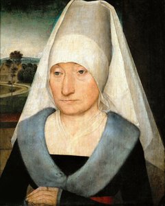 Portret van een Oude Vrouw