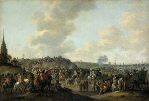 Het vertrek van Koning Karel II van Engeland uit Scheveningen, 2 juni 1660, 1683