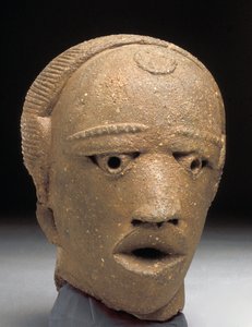 Hoofd, Jemaa, Nigeria (terracotta)