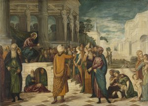 Christus en de Overspelige Vrouw, 1550-80
