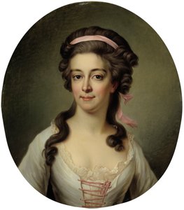 Portret van gravin Maria Eleonora Lewenhaupt, née Koskull 1765-1823