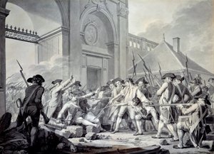 Nancy-zaak: Op 31 augustus 1790 lanceerde de Markies de Bouillé (1739-1800) een repressie tegen de soldaten van het garnizoen van Nancy, in opstand tegen hun officieren