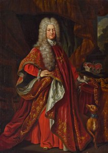 Karel III Filips van de Palts - Karel III Filips, keurvorst van de Palts (1661-1742) in de gewaden van de Orde van het Gulden Vlies door Johann Philipp von der Schlichten (1681-1745)