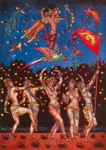 De Tuin van Kama door John Byam Liston Shaw