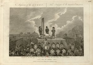 De Executie van Marie Antoinette op 16 Oktober 1793