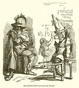Guy Fawkes voor en na de Marteling