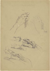 Studies van Handen (recto)