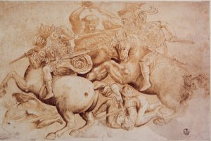 Leonardo da Vinci: Kopie van de Slag bij Anghiari (29 juni)