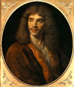 Portret van Jean Baptiste Poquelin alias Molière (1622-1673)