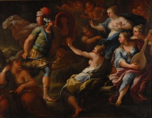Achilles Ontdekt door Odysseus Tussen de Dochters van Lycomedes op Skyros