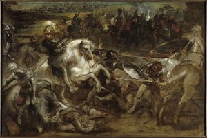 Hendrik IV bij de Slag van Ivry, 1628-1630