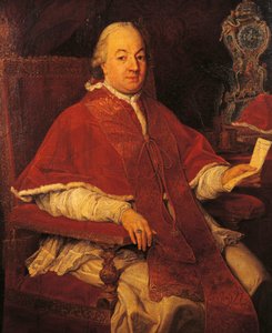 Portret van paus Pius VI (Giannangelo Braschi, Cesena)