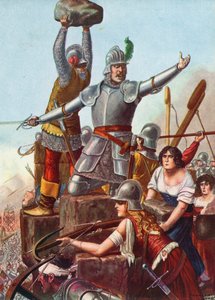 De Bresciaanse onder leiding van de Venetiaan Francesco Barbaro