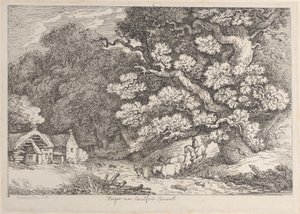 Hengar bij Camelford, Cornwall, uit Zichten in Cornwall, ca. 1812