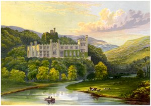 Arundel Castle, Sussex, huis van de Hertog van Norfolk, ca. 1880