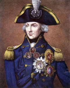 Portret van Admiraal Nelson (1758 - 1805), Britse Admiraal
