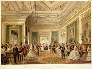 Het huwelijk van prins van Wales Edward VII