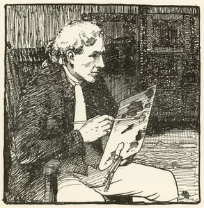 Illustratie voor Het Verlaten Dorp door Oliver Goldsmith