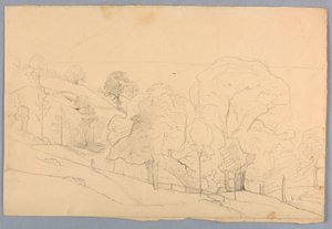 Studie van landschap